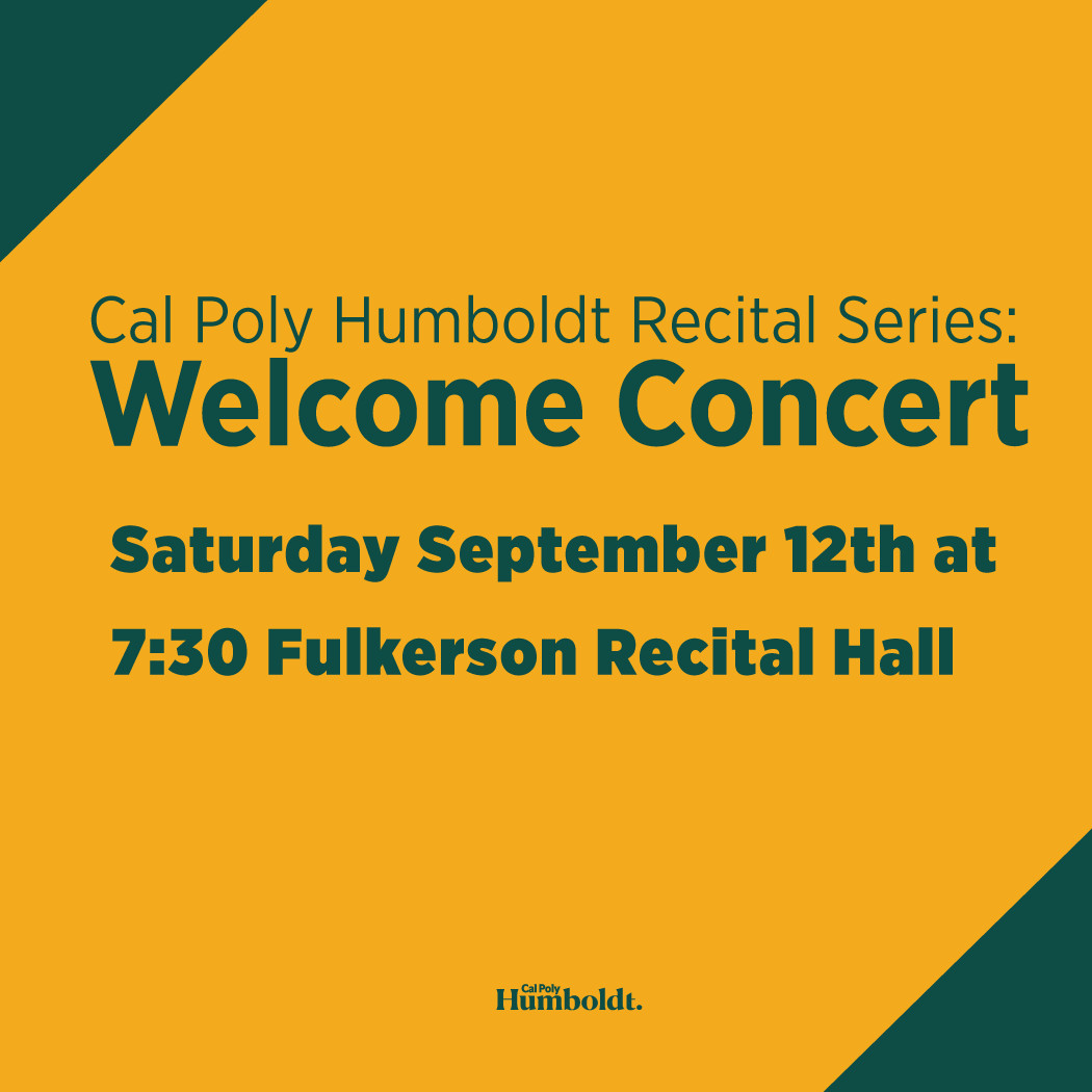 Cal Poly Humboldt Welcome Concert