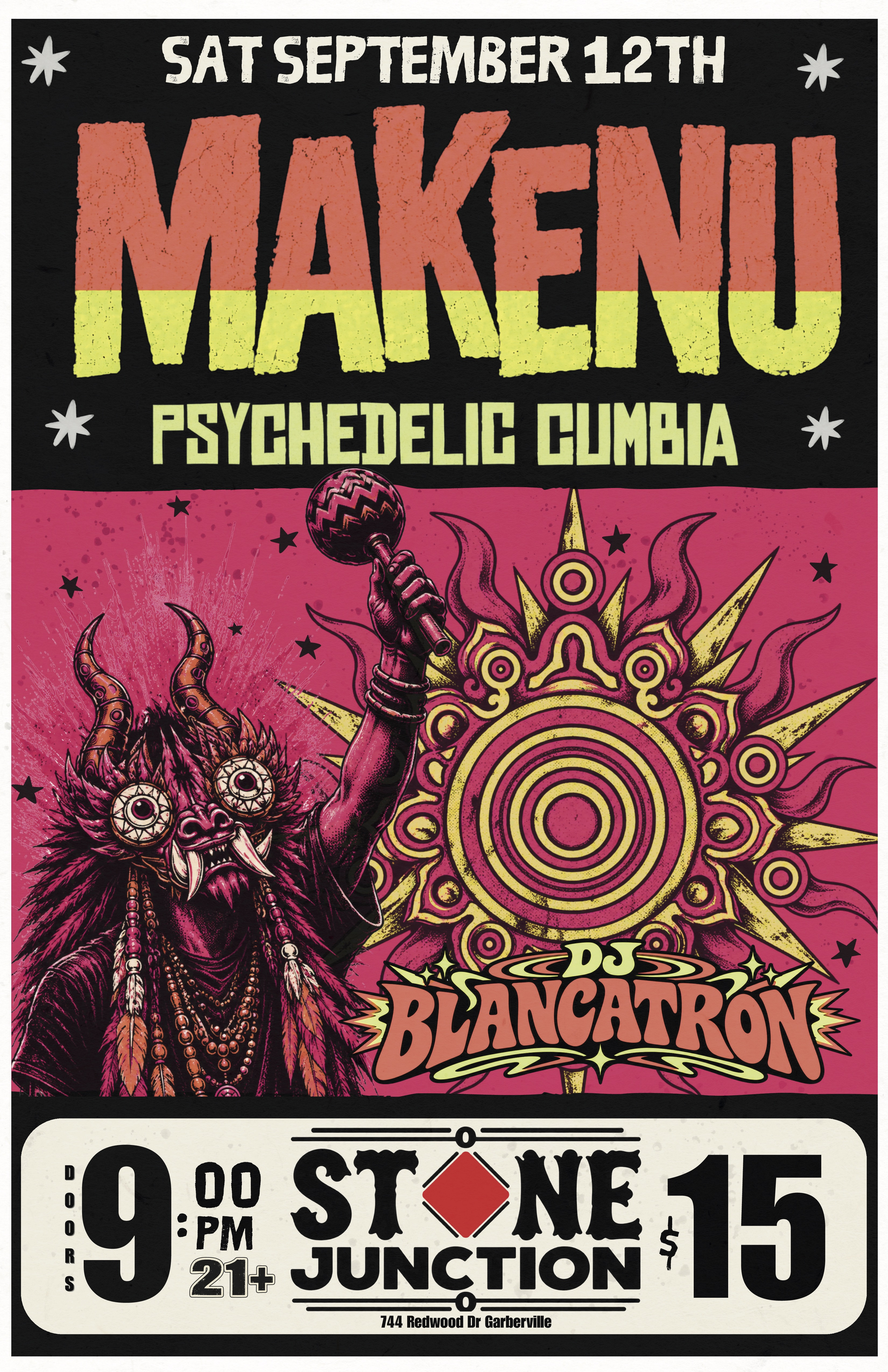 Makenu and DJ Blancatron