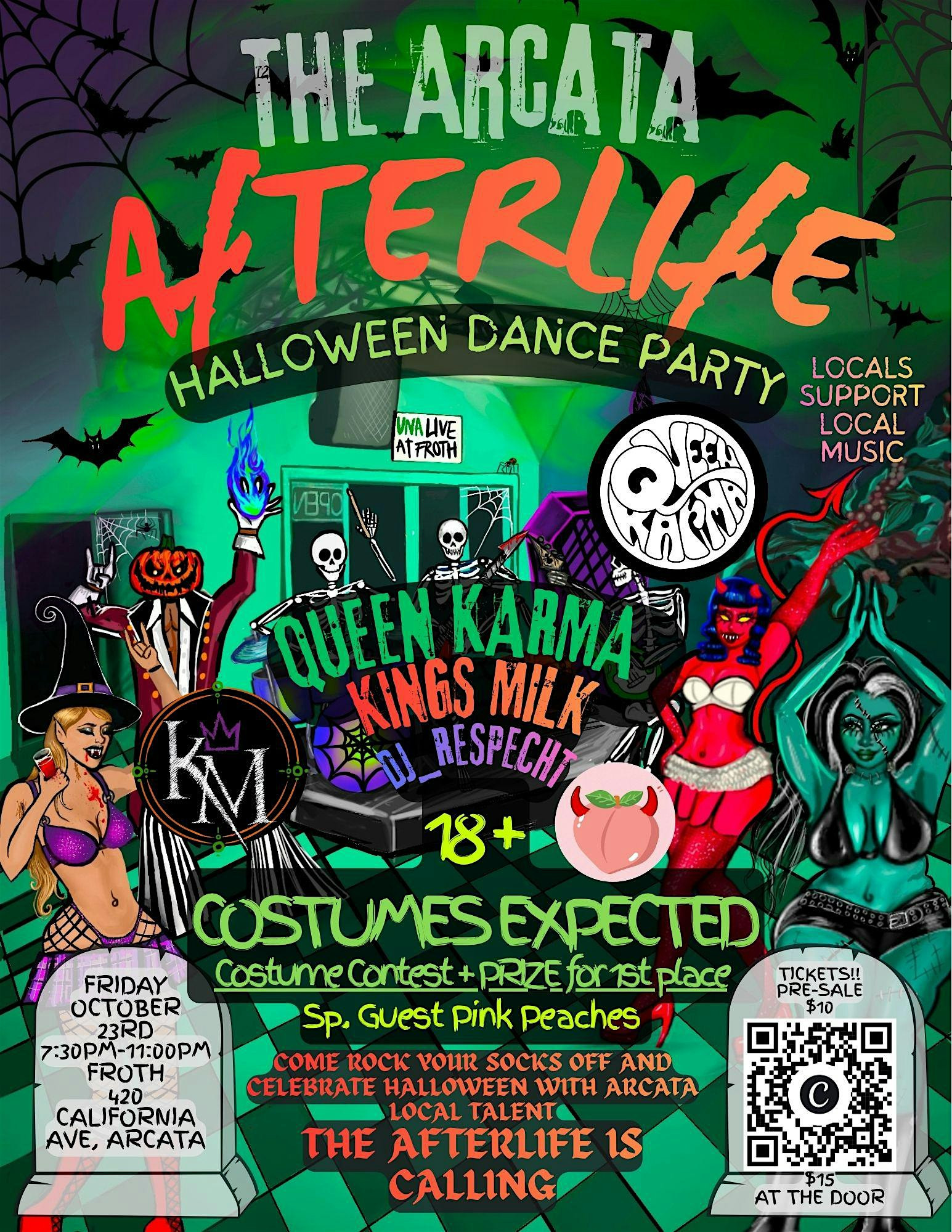 The Arcata Afterlife - Halloween Dance Party