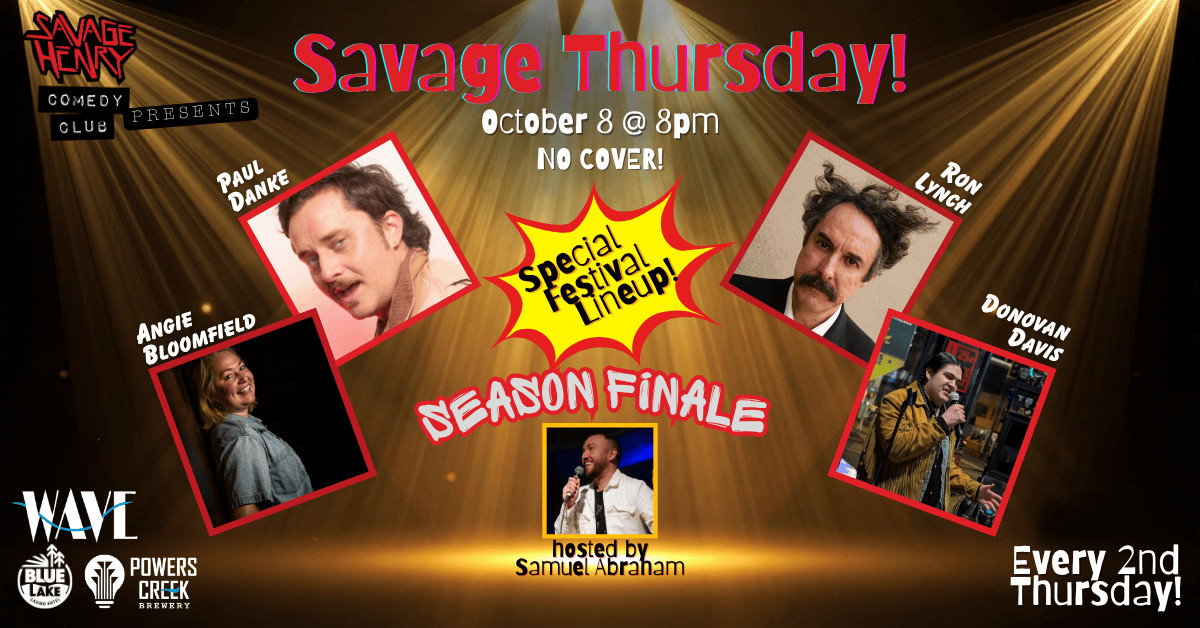 Savage Thursday - Season Finale!
