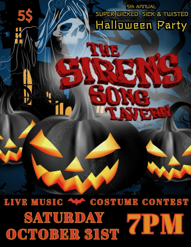 5th Annual Super Wicked, Sick & Twisted Halloween Party