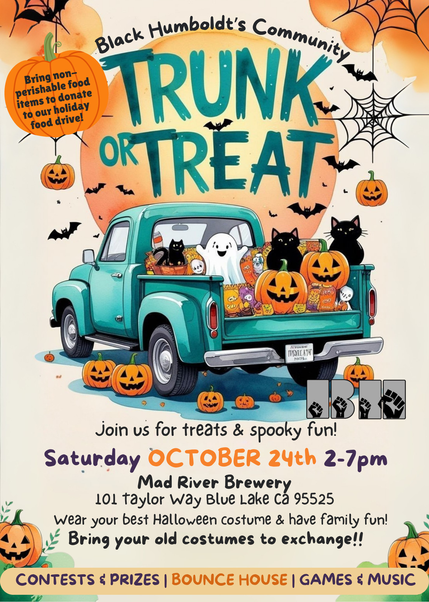 Black Humboldt Second Annual Trunk or Treat