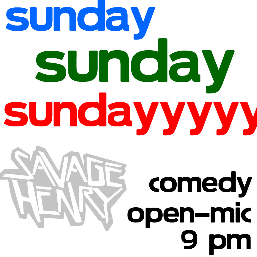 Sunday Open Mic