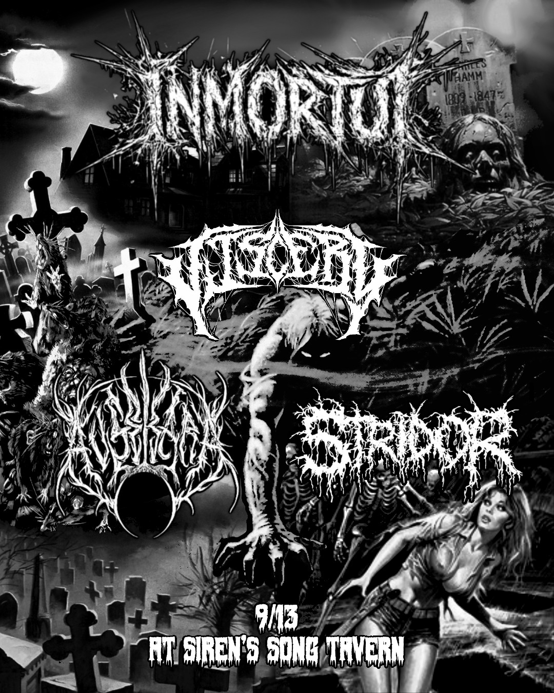 Inmortui / Viscera / Ausgraben / Stridor